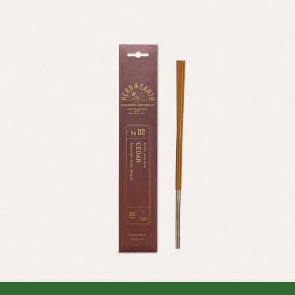 Herb & Earth Cedar Incense