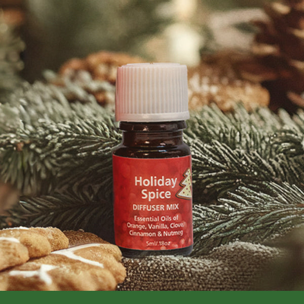 Holiday Spice, 5ml Essential Oil Diffuser Mix ― Holiday Scents