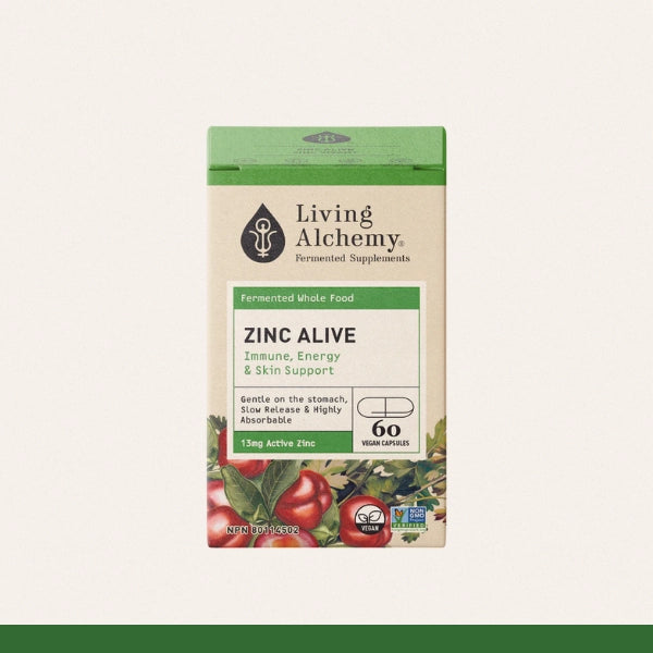 Living Alchemy Zinc Alive 60 Capsules