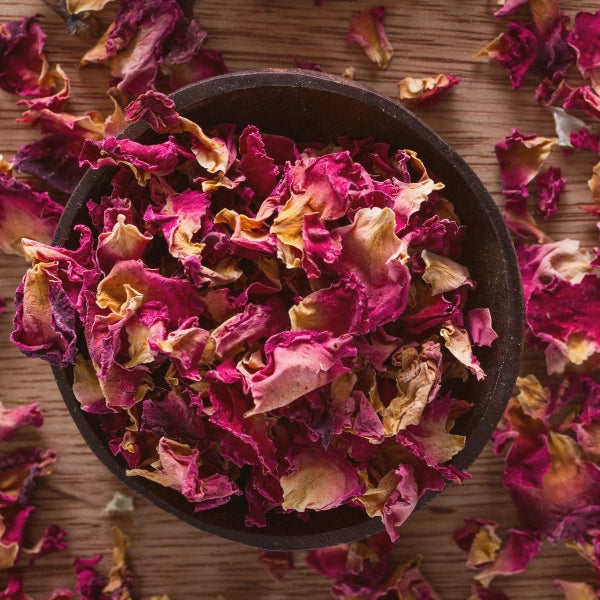 Pink Rose Petals (Rosa damascena) - Dried Herb