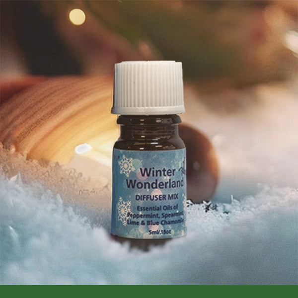 Winter Wonderland, 5ml Essential Oil Diffuser Mix ― Holiday Scents