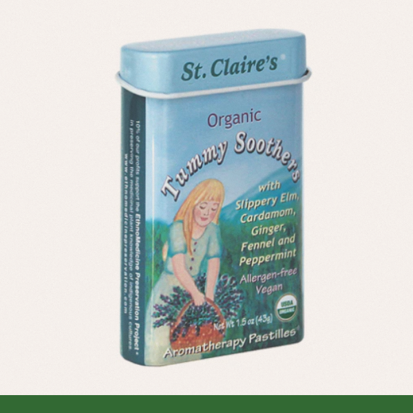 St. Claire's Organic Tummy Soothers Aromatherapy Pastilles
